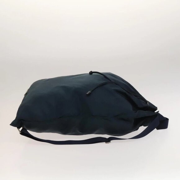 PRADA Backpack Nylon Blue Silver Auth bs26347 - Picture 4 of 15